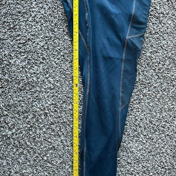 Fabletics Capri Womens Small Teal Motion 365 Athleisure Pants - Picture 4 of 7